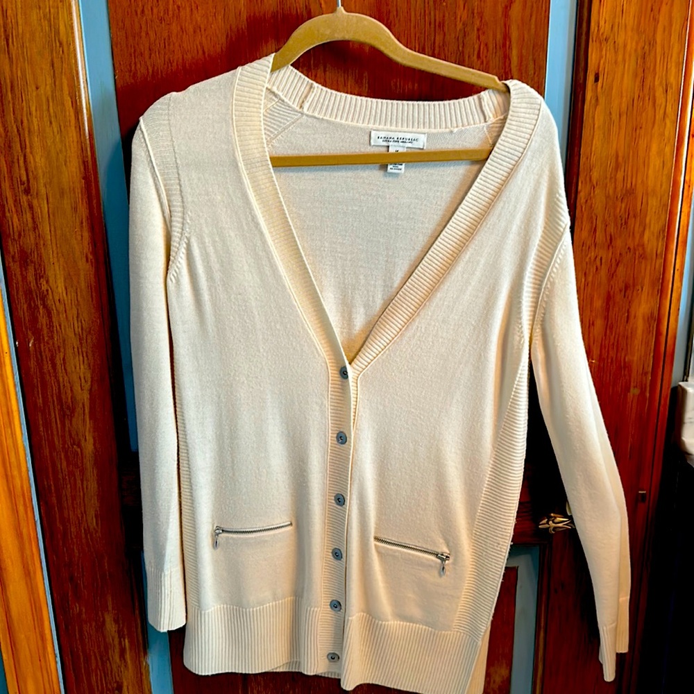 Banana Republic Merino Wool Cardigan